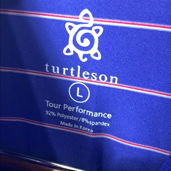 •Turtleson Men's Tour Performance Golf Polo• - Picture 3 of 4